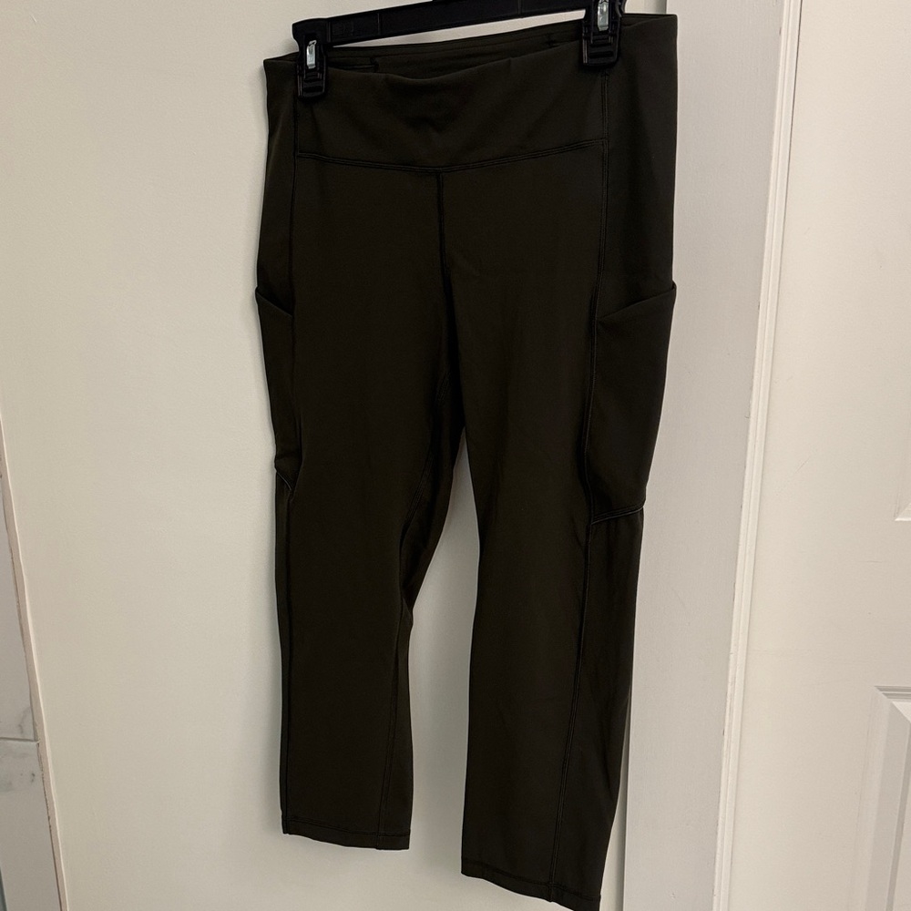 Lululemon Dark Green Leggings